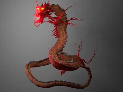 Chinese Dragon 3D model