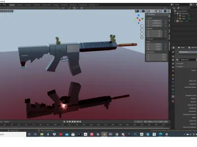 monster gun 3D model