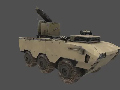 Military Vehicle 3D model purchase