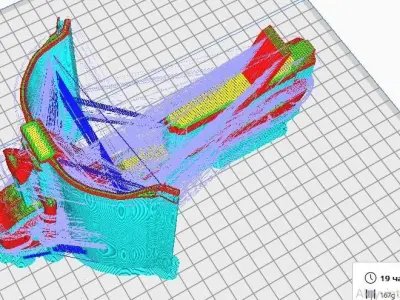 electric scooter 3D print model buy