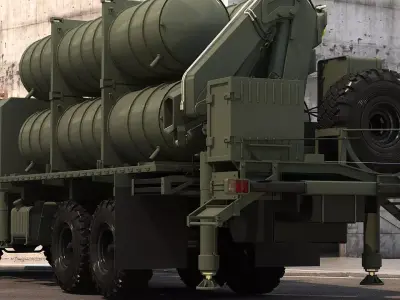 Transportation and charging machin 3D model