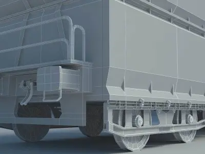 Train Wagon 3D model purchase