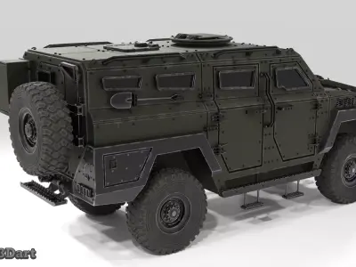 INGUAR - 3 Defence 3D print model