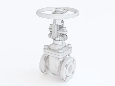 Valve 16 3D model