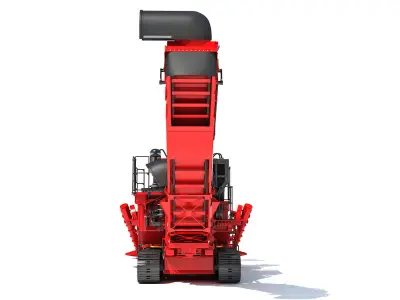 Sugar Cane Harvester 3D model