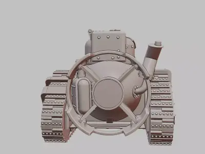 Grot Bomb Tank 3D Printable Model 3D print model