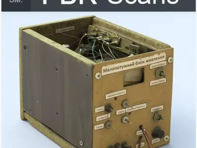 Power Supply Middle SM 3D model