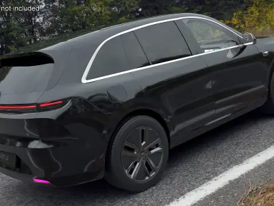 LiXiang L6 Obsidian Black 3D model