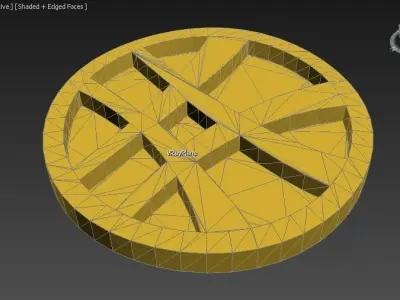 dr Strange Low-poly 3D model