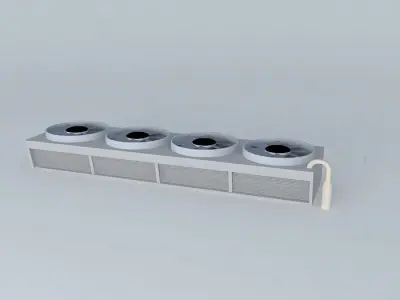 Cooling Plant Free 3D model