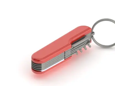 Swiss Army Knife 3D model