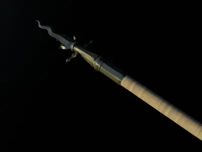 Historical Accuracy 3d Model of War Spear 3D print model