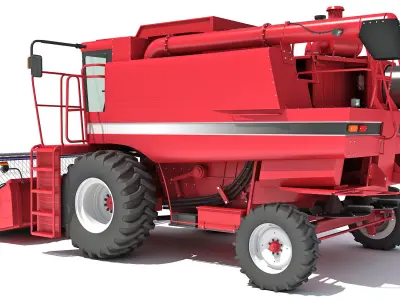 Combine Harvester 3D Models 3D model