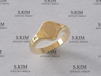 Antique Ring  3D print model purchase