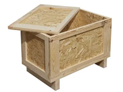 Model Railway Wooden Transport Shipping Crates  3D print model