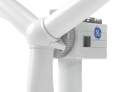 Wind Turbine GE Haliade-X 13MW 3D model