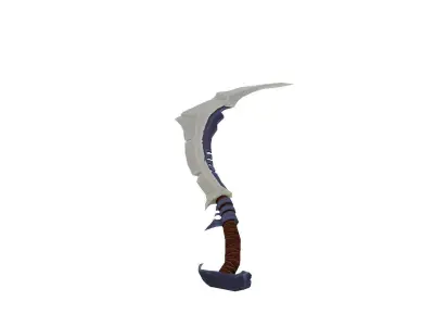 sword scythe 3D model