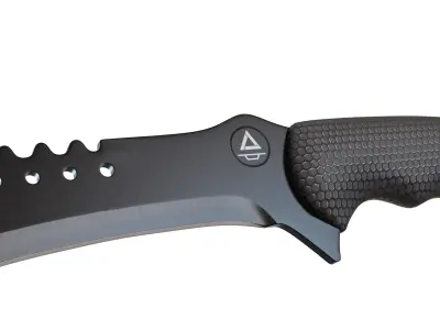 Machete Low-poly 3D model buy