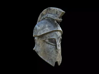 ancient helmet 3D model