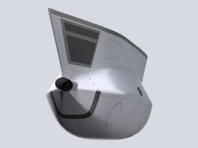 Gun Pod for F-35 3D model