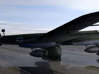 Junkers Ju-287v-1 3D model