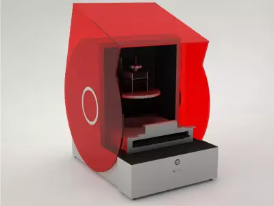 Pro - 3D Printer X Fab-DWS lab 3D model