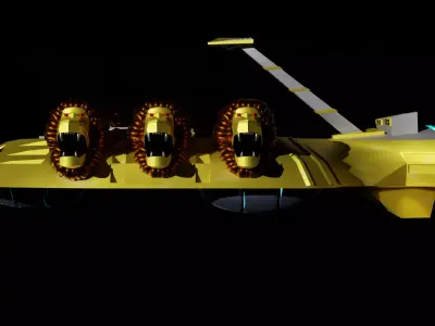 Hacan Dreadnaught 3D model