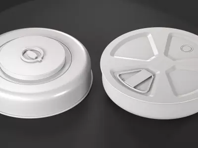 M6 Anti-Tank Mine High-Poly 3D model