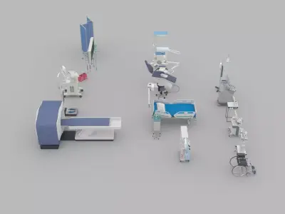 First Medical Equipment Pack 3D model