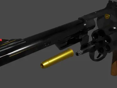 Smith and Wesson m29 3D model