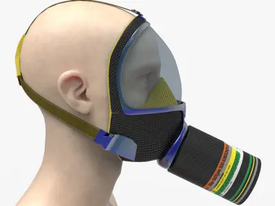 Gasmask  3D model