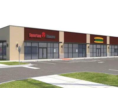 Retail-190 Retail Store 3D model