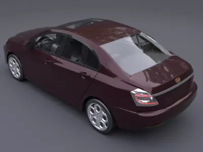 geely ec7 3D model