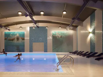 INDOOR SWIMMING POOL Low-poly 3D model