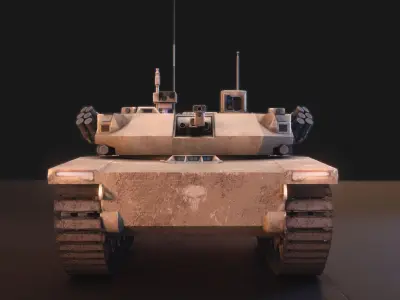 Drone Tank ARM TITAN X 3D model
