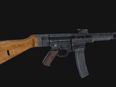 StG MP44 Low-poly 3D model