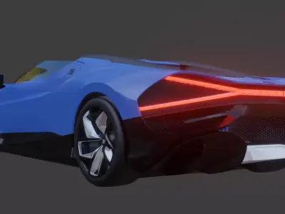 Bugatti Mistral 3D model