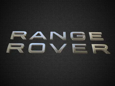range rover logo 3D model