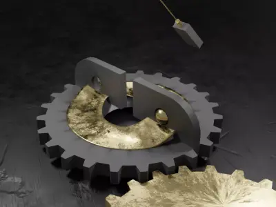 Gears Free 3D model