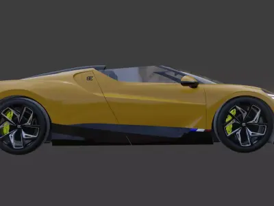 Bugatti Mistral 3D model