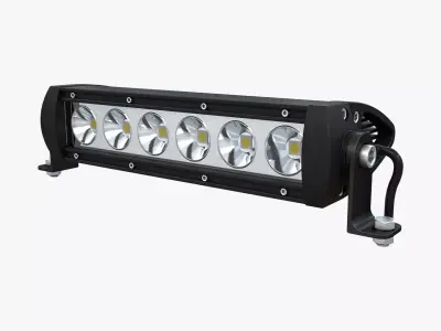 Medium LED Light Bar V2 3D model