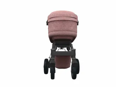 Baby stroller 06 3D model