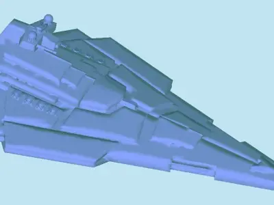 Victory Star Destroyer 3D print model