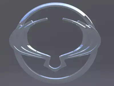 Ssangyong Logo 3D model