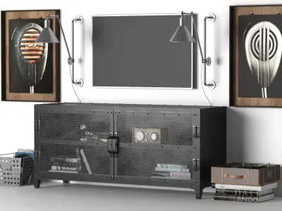 Console Hopper 3D model