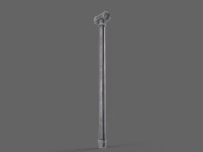 PBR Pipe Weapon V2a Low-poly 3D model