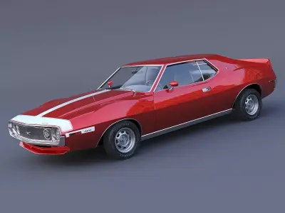 1971 AMC Javelin 3D model