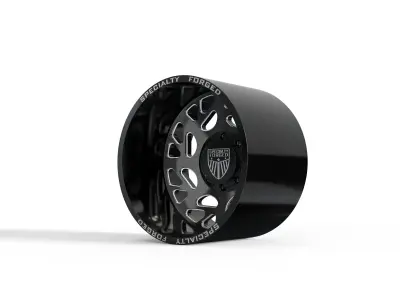 REAR SPECIALITY FORGED D008 WHEEL 3D MODEL 3D model