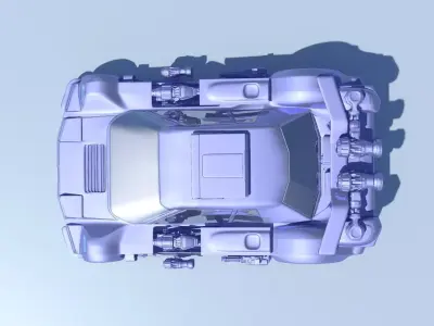 Car Fighter 3D model