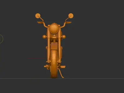 Royal enfield bullet 3D print model